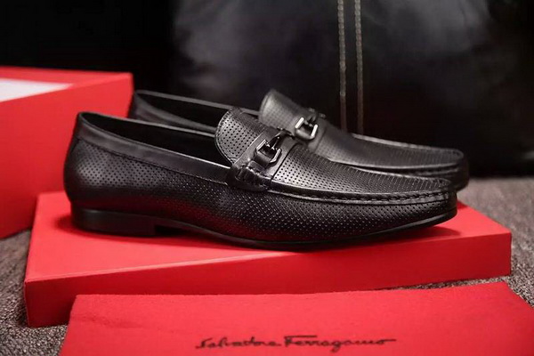 Salvatore Ferragamo Business Men Shoes--007